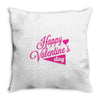 happy valentine's day Throw Pillow