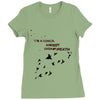 I'm A Goner (f104) Ladies Fitted T-Shirt