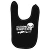 american sniper punisher Baby Bibs