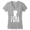 still i rise Women's V-Neck T-Shirt