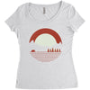 peaceful universe Women's Triblend Scoop T-shirt