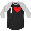 i heart customize it 3/4 Sleeve Shirt