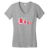 kirby nesting dolls Women's V-Neck T-Shirt