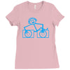 dj club,dance,rave,music,house,cool,funny,retro Ladies Fitted T-Shirt