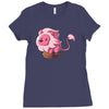 lion in a box Ladies Fitted T-Shirt