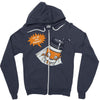 my morning sidekick Zipper Hoodie