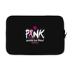 pink spread the hope Laptop sleeve