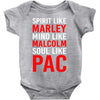 be like the greats Baby Bodysuit