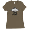 stay weird Ladies Fitted T-Shirt