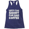 new coffee lovers Racerback Tank