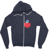 Mars and Astronaut Zipper Hoodie