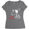 Snoopy I Hate Wake Up Women's Triblend Scoop T-shirt
