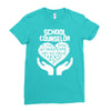 school counselor Ladies Fitted T-Shirt