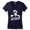 murder she wrote deadly lady   copy Women's V-Neck T-Shirt
