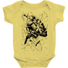 venom vs spiderman Baby Bodysuit