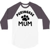 pekingese mum 3/4 Sleeve Shirt