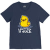 i don't give a duck V-Neck Tee