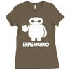 big hero Ladies Fitted T-Shirt