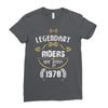 legendary riders are born in 1978 Ladies Fitted T-Shirt