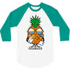 pineapple summer 3/4 Sleeve Shirt