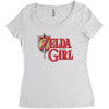 zelda is the girl Women's Triblend Scoop T-shirt