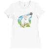 playing god Ladies Fitted T-Shirt