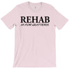 funny t shirt rehab is for quitters rude tee offensive shirt T-Shirt