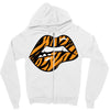 sexy lip biting Zipper Hoodie