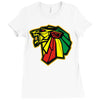 lion of judah Ladies Fitted T-Shirt