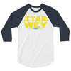 Star Wey Lightsaber 3/4 Sleeve Shirt