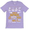 Born April  Multitasking Problem Solving Tees T-Shirt