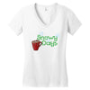 snowy days Women's V-Neck T-Shirt