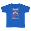 camping lady Toddler T-shirt