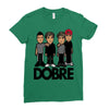 dobre twins dobre brother Ladies Fitted T-Shirt