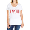 fapout Ladies Curvy T-Shirt