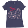 Women's March The Present is Female Ladies Fitted T-Shirt