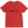 save the manual transmissions black (stick shift) V-Neck Tee