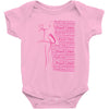 breast cancer Baby Bodysuit