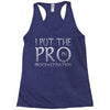 procrastination Racerback Tank