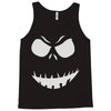evil scary pumpkin face Tank Top