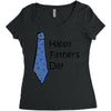 happy father's day Women's Triblend Scoop T-shirt
