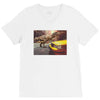 dinosaur in newyork V-Neck Tee