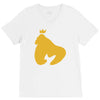 king gorilla V-Neck Tee