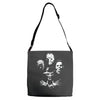 horror icons Adjustable Strap Totes