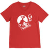dj et hacke musik V-Neck Tee