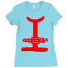 santa claus suit Ladies Fitted T-Shirt