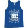 vintage made in 1992 perfectly aged a living legend Tank Top