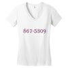 867 midnight Women's V-Neck T-Shirt