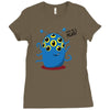 give me a hug! Ladies Fitted T-Shirt