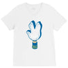 llap foam finger V-Neck Tee